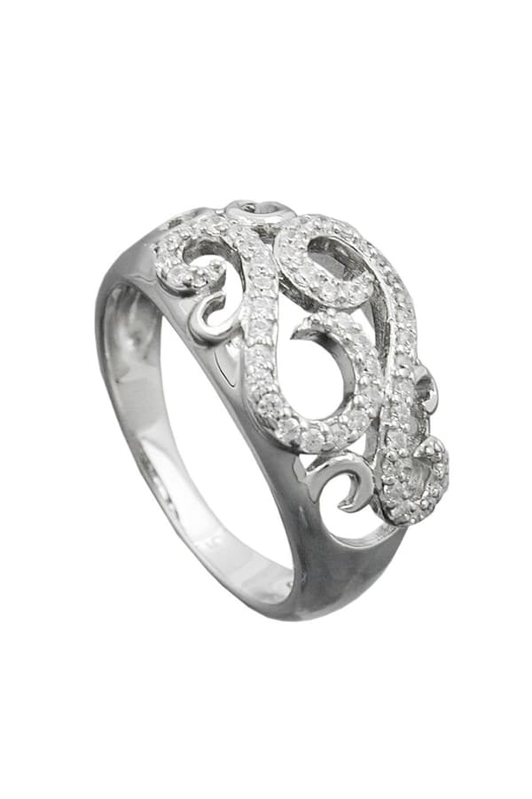 Ring Many Zirconias Silver 925 - GL94048-58