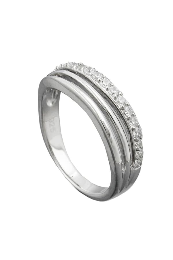 Ring Many Zirconias Silver 925 - GL94050-60