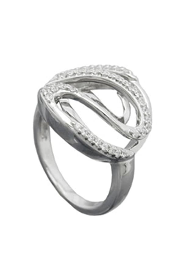 Ring Many Zirconias Silver 925 - GL94045-60