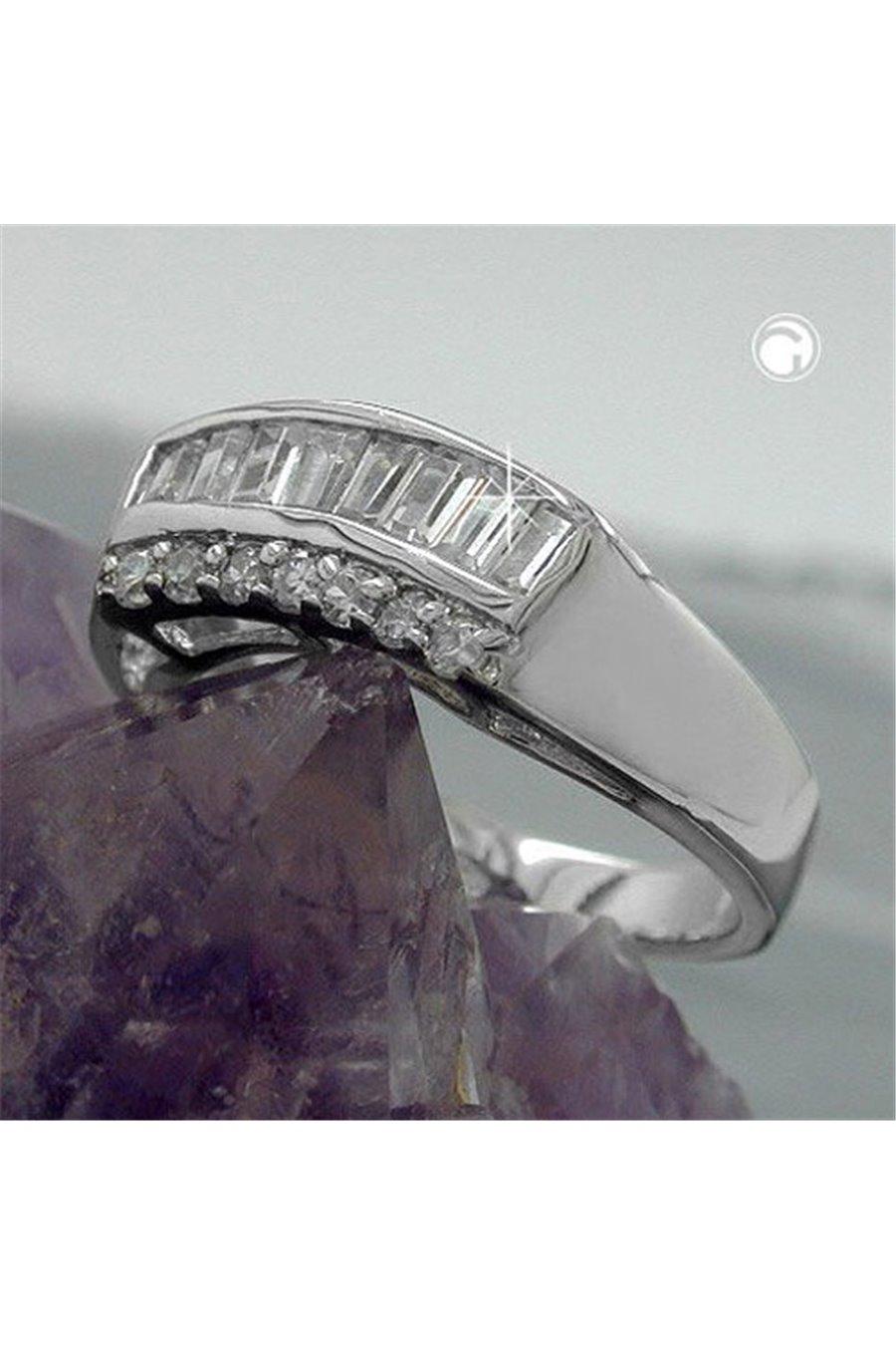 Ring Zirconia Crystals Silver 925 - GL93048-60