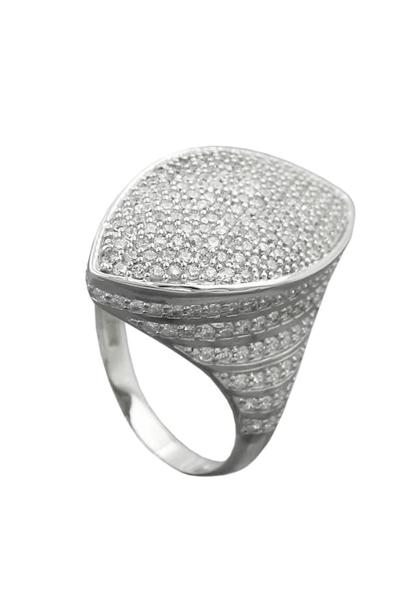 Ring Many Zirconias Silver 925 - GL94053-62