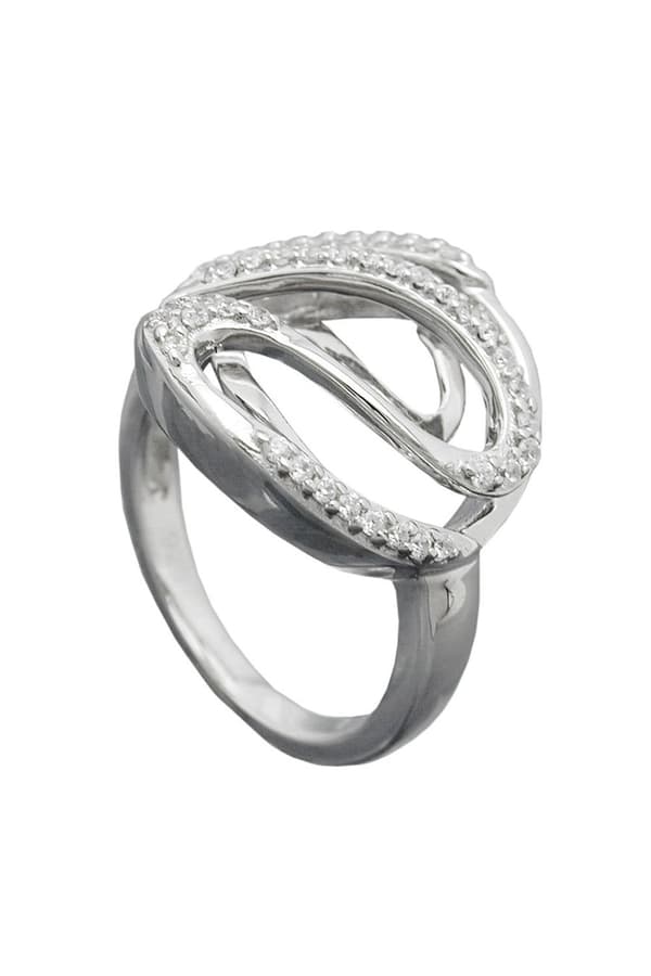 Ring White Zirconias Silver 925 - GL94045-62