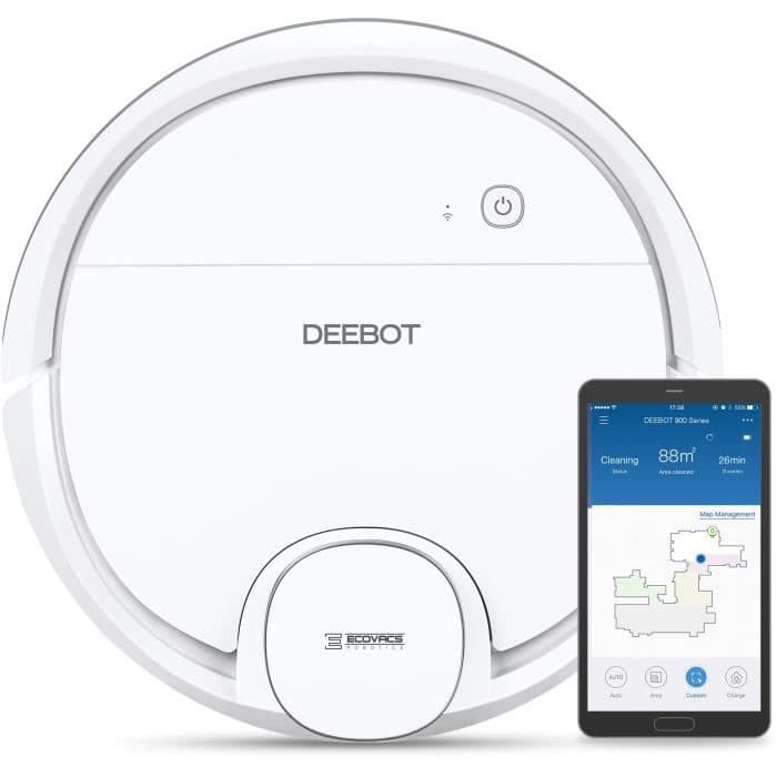 ECOVACS DEEBOT OZMO - O905 - Robotstøvsuger og gulvrens