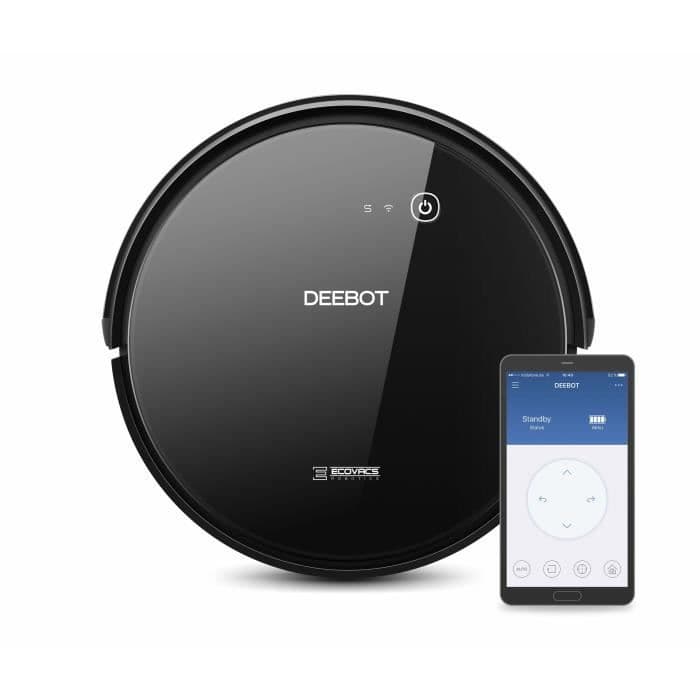 ECOVACS D601 DEEBOT Autnome Robot Vacuum - Autonomy 110min - 525ml rum