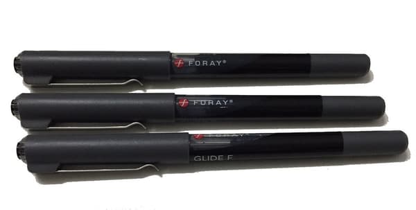 3 st rollerball Glid Foray pennor