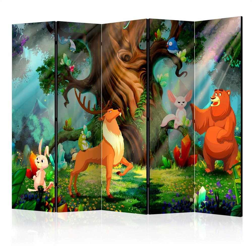 Rumsavdelare / Skärmvägg - Bear and Friends II