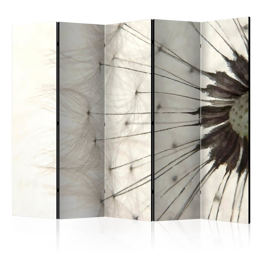 Rumsavdelare / Skärmvägg - White Dandelion II