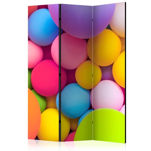 Bild av Rumsavdelare / Skärmvägg - Colourful Balls