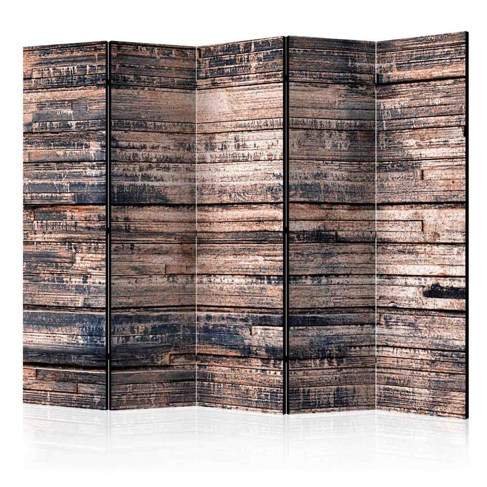 Rumsavdelare / Skärmvägg - Burnt Boards II