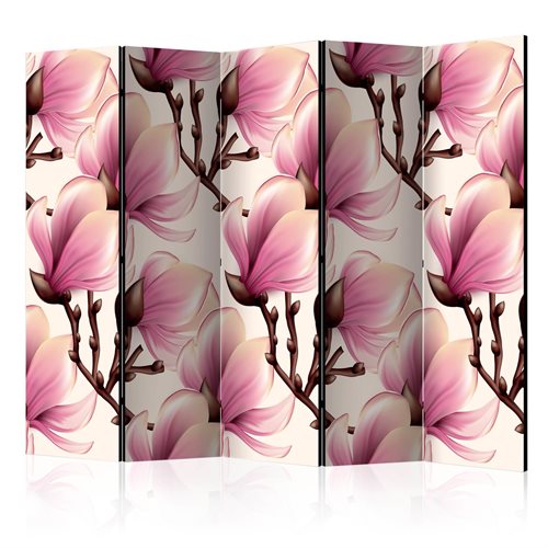 Bild av Rumsavdelare / Skärmvägg - Blooming Magnolias II