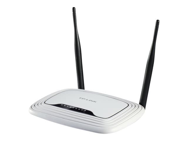 TP-Link TL-WR841N 300Mbps Wireless N Router - Trådlös router - 4-ports-switch - 802.11b/g/n (draft 2.0) - 2,4 GHz