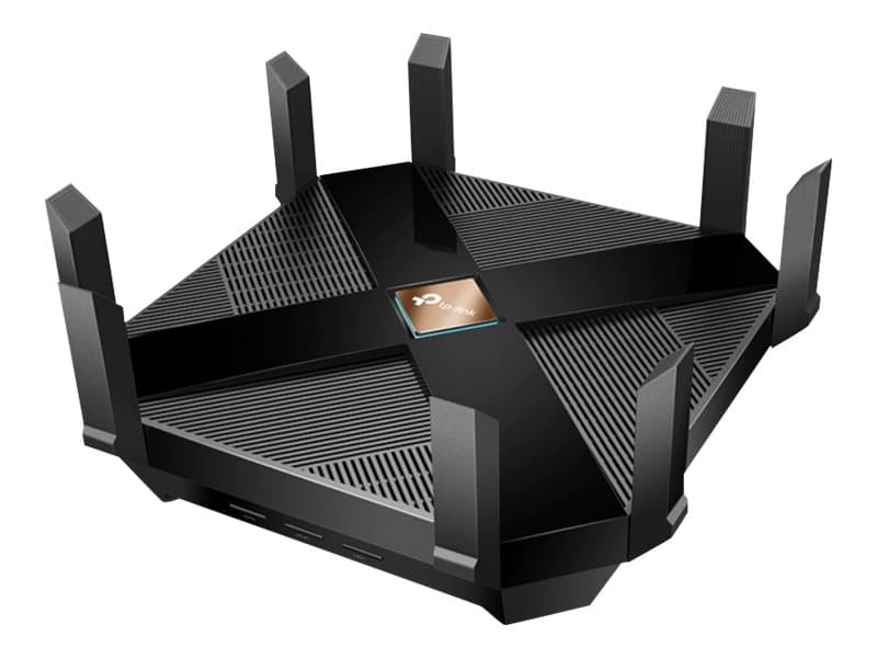 TP-Link Archer AX6000 - Trådløs ruter - 8-portssvitsj - GigE, 2.5 GigE - 802.11a/b/g/n/ac/ax - Dobbeltbånd