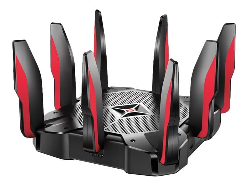 TP-Link Archer C5400X - Trådlös router - 8-ports-switch - GigE - 802.11a/b/g/n/ac - Trippelband