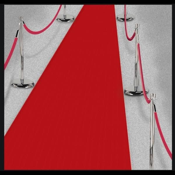 Amscan Hollywood Red Floor Runner