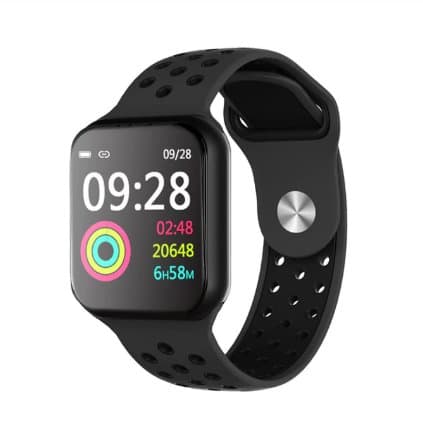 Aktivitetsarmband pulsklocka fitness tracker smartklocka svart