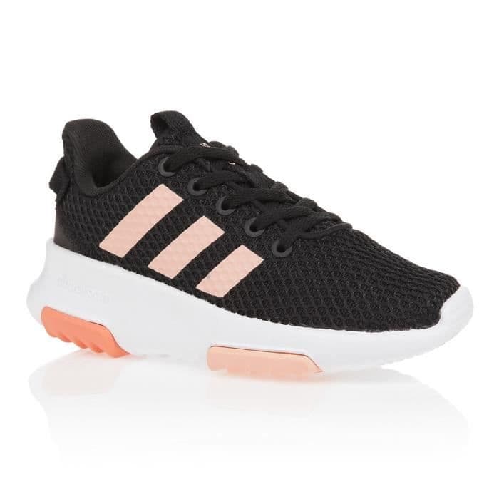 ADIDAS CF Racer TR K Sneakers - Barn - Svart och rosa