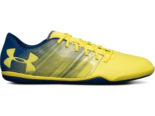 Under Armor Men's Spotlight IN yellow shoes. 42 (1289538-300)