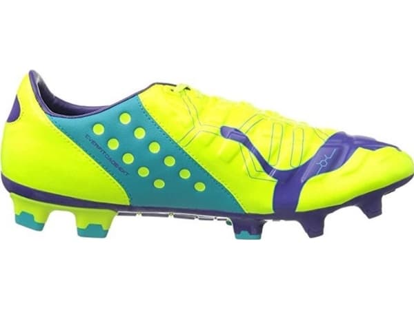 Puma Puma Evo Power 2 FG soccer shoes yellow-purple 102945 04 39