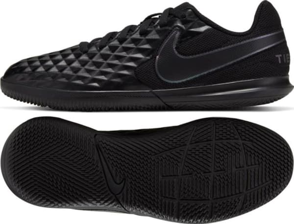 Nike Shoes Nike JR Tiempo Legend 8 Club IC AT5882 010 AT5882 010 Black 36 1/2
