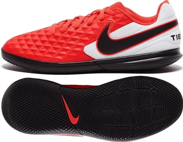 Nike Shoes Nike JR Tiempo Legend 8 Club IC AT5882 606 AT5882 606 red 38 1/2