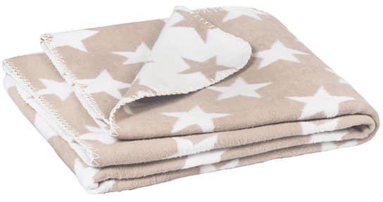 Blanket 75x100cm Little star sand, Jollein