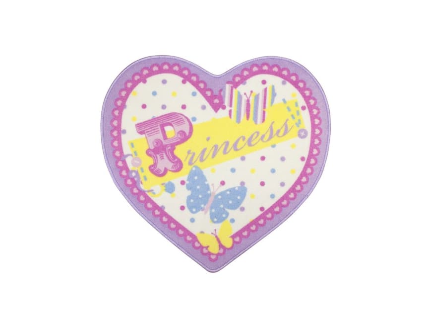 Disney Prinsesse Medaljon Gulvtæppe 76 x 73