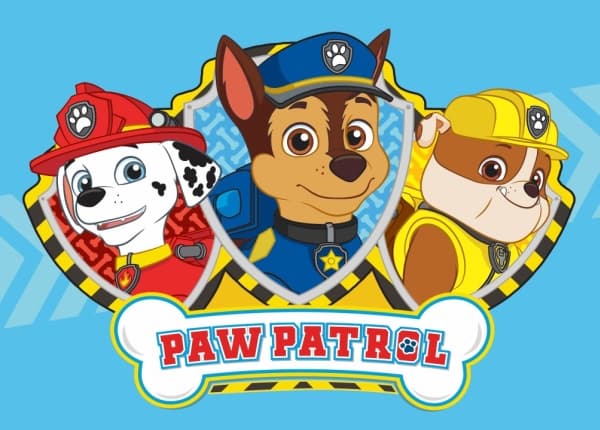 Paw Patrol gulvtæppe 01 til børn 133x95