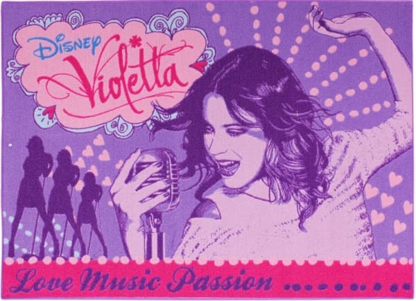 Disney Violetta Tæppe til børn 02 - 95 x 133 cm