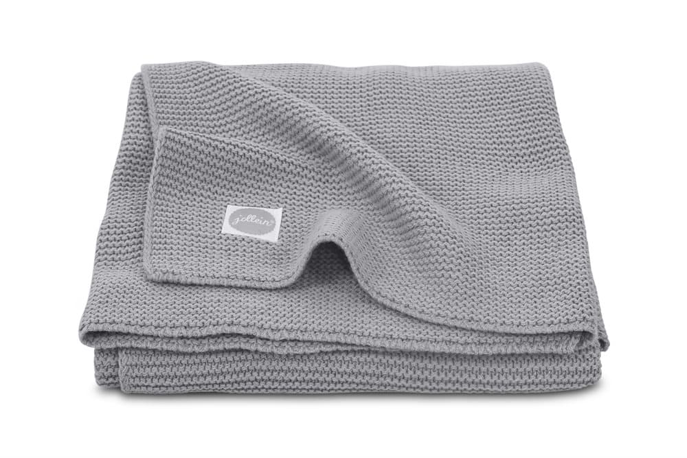 Jollein Teppe, 75 x 100 cm, Basic Knit, Stone Grey