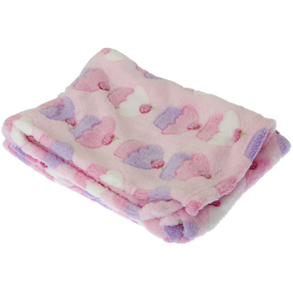 Baby Cupcake/Giraffe Design Boy/Girl Soft Pram Blanket