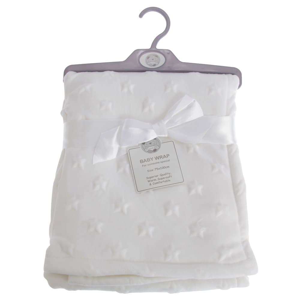 Snuggle Baby Star Embossed Baby Wrap