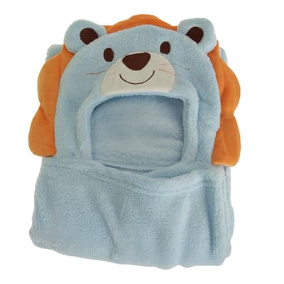 Snuggle Baby Boys Supersoft Lion Baby Wrap