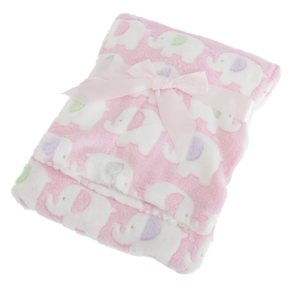 Baby Elephant Luxury Pram Blanket -Boy/Girl Options