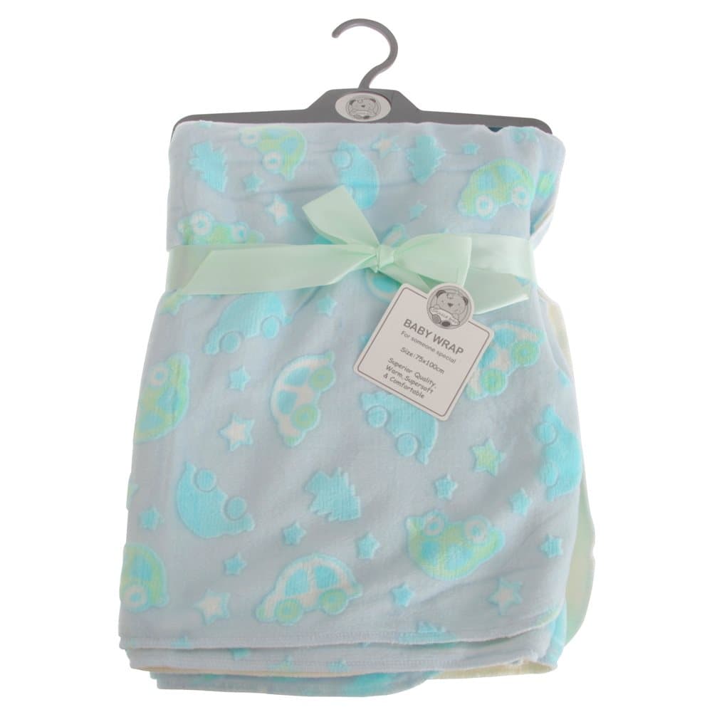 Snuggle Baby Car Patterned Baby Wrap