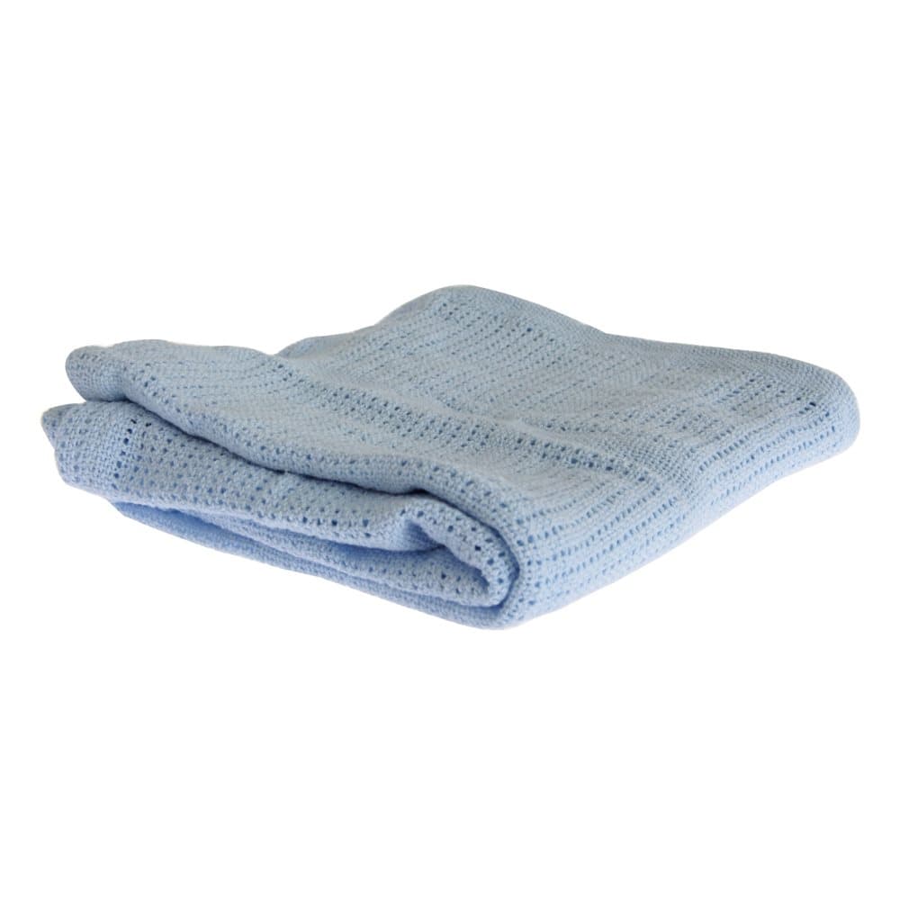 Baby Boys/Girls Knitted Cotton Blanket