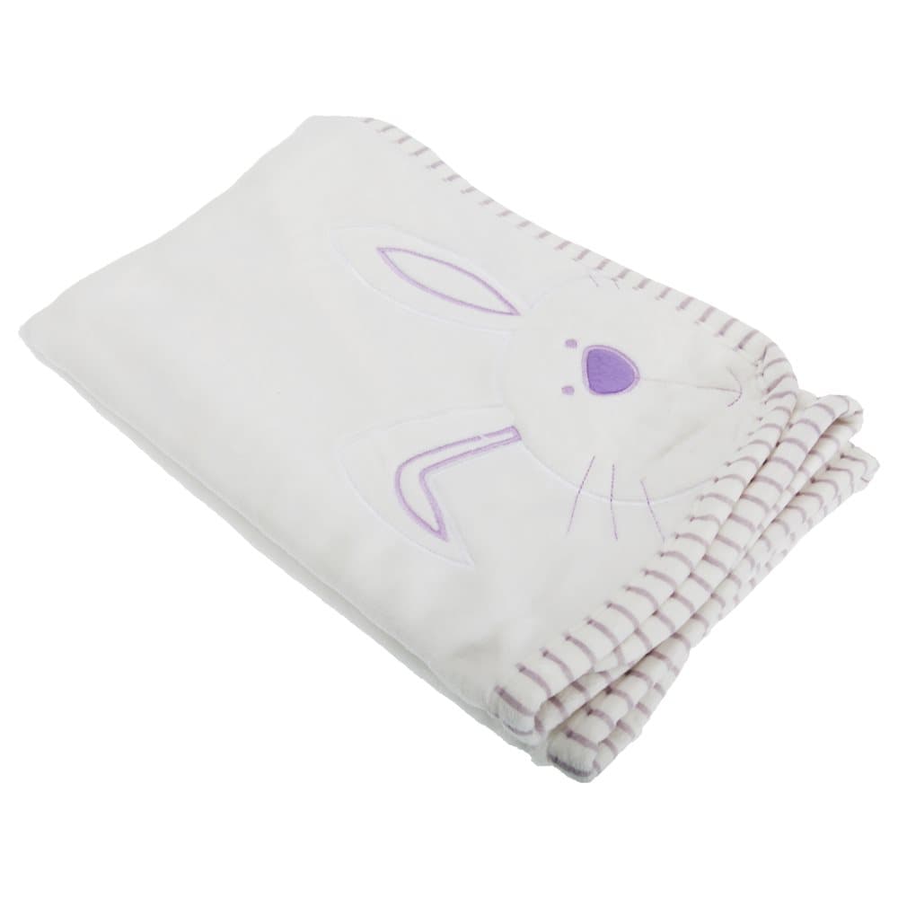 Baby Boys/Girls Bunny Stripe Blanket