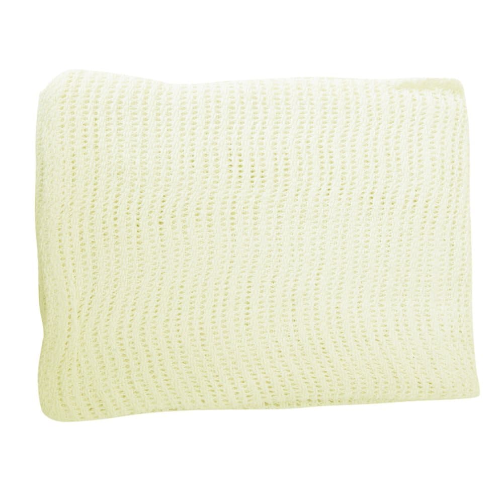 Snuggle Baby Cellular 100% Cotton Pram Blanket (6 Colours)