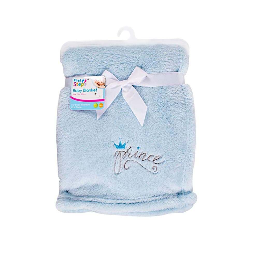 Little Prince Fleece Baby Blanket