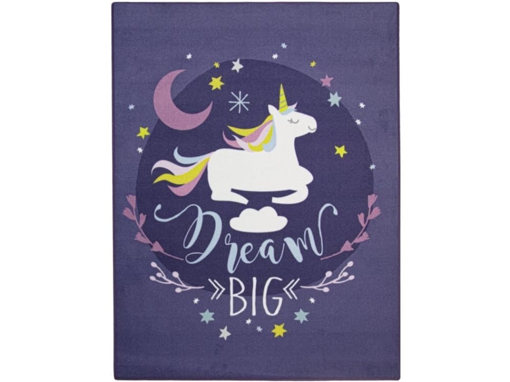 Drømme Enhjørning / Dream Unicorn De Luxe gulvtæppe til børn 95x125