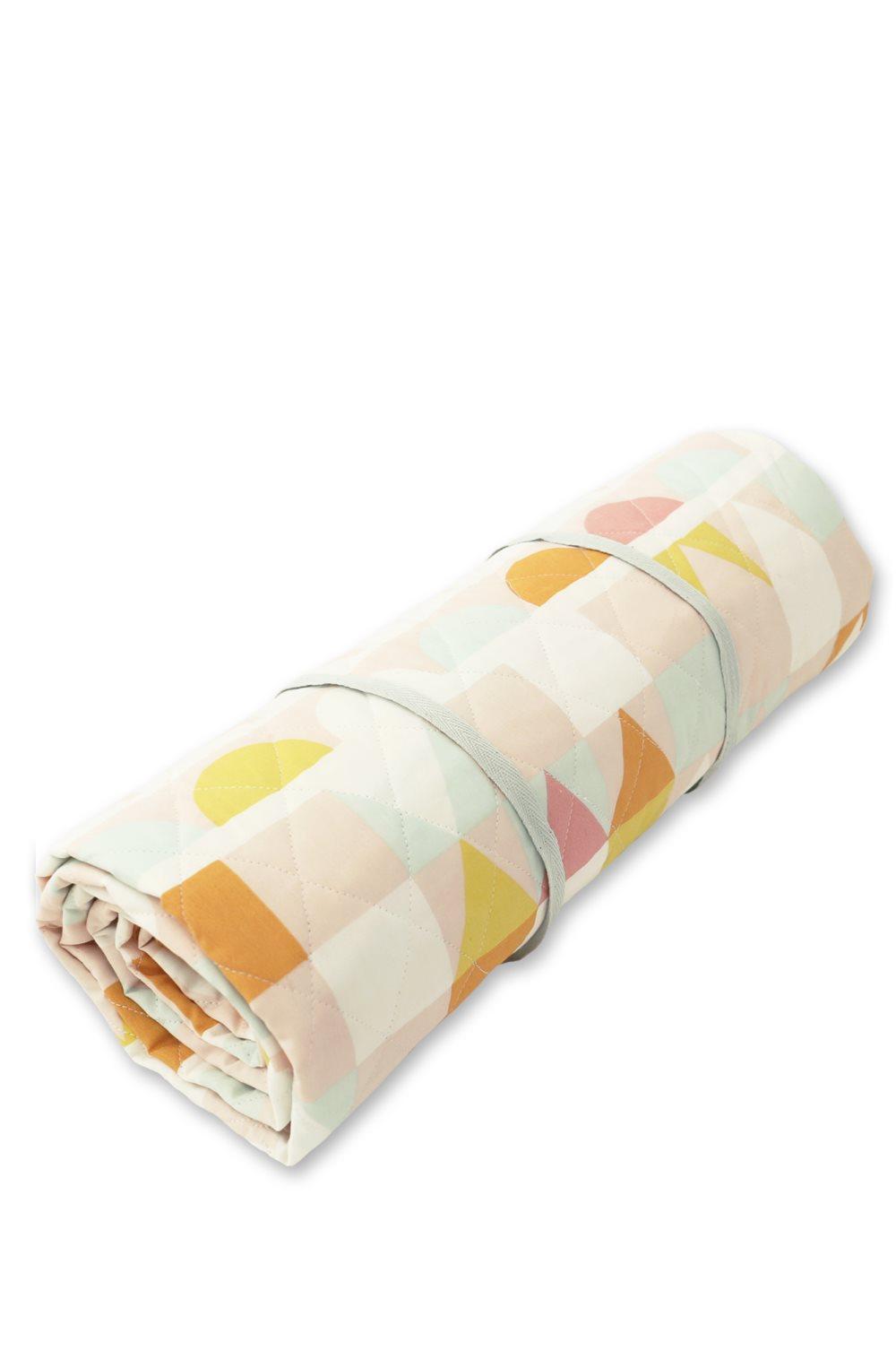 Majvillan Tivoli Quiltad Filt Barn Ekologisk Bomull 130x180 cm Rosa