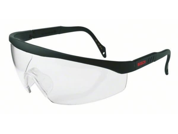 Bosch Safety Goggles, Musta, Läpinäkyvä, Muovi