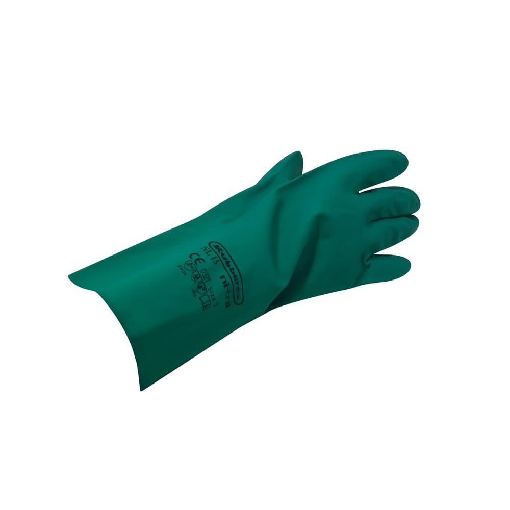 Unisex Adults Gloves Nitrile Gauntlet