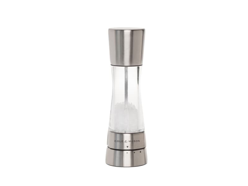 Cole & Mason H59402G, Akryl, Rostfritt stål, Diamantskarp keramik, Salt, Rostfritt stål