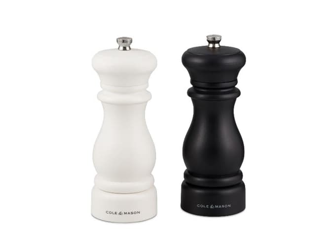 Kvarnset Southwold cole&mason™ - 160 mm - ABS - Svart - Vit