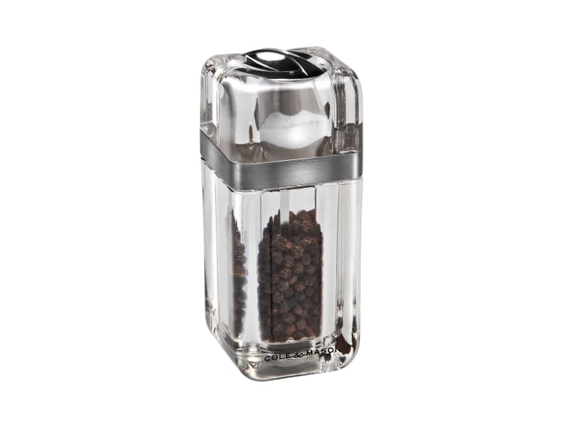Combikvarn KEMPTON cole&mason™ - 12,5 cm - Akryl - Klar / Silver