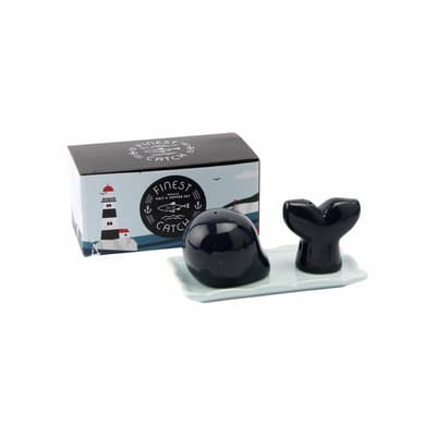Finest Catch Whale Salt & Pepper Pots