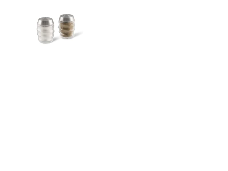 Ströset BRAY cole&mason™ - 7 cm - Glas - rostfritt stål - Klar