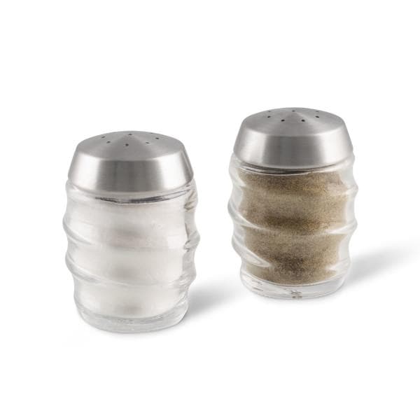 Cole & Mason Bray Salt & Pepper Shaker Set, medium, Clear