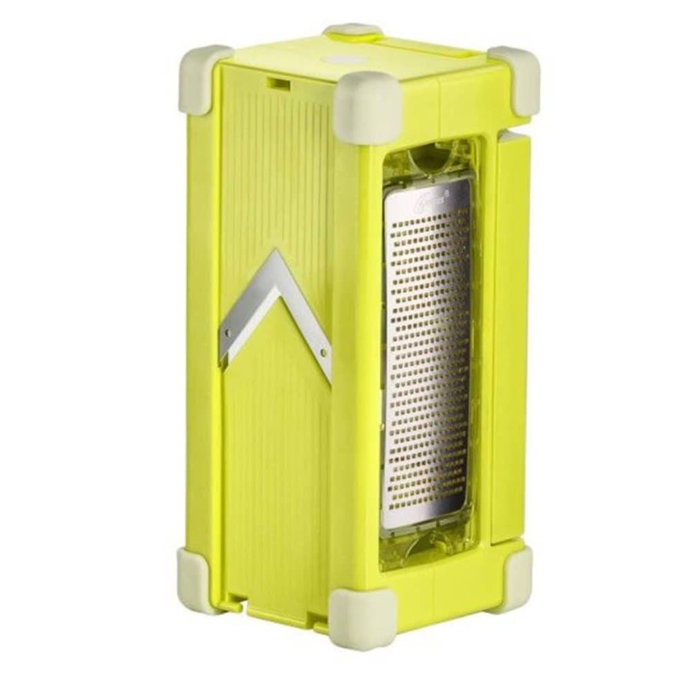 Nicer Dicer mandolinjern Magic Cube Gourmet limegul