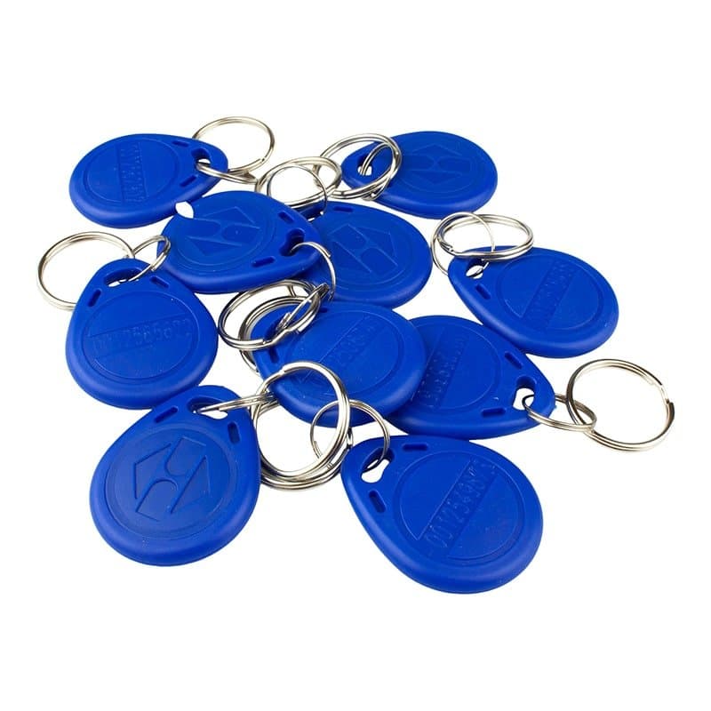 10x 125KHz RFID Smart Tag - Blå